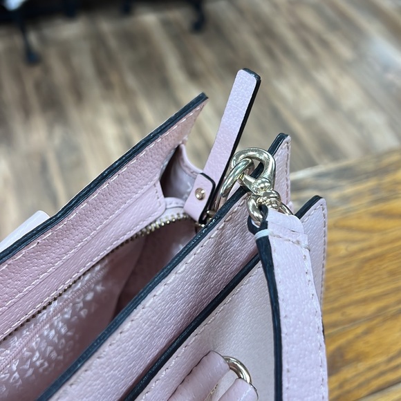 KATE SPADE | Wellesley Durham pink pebbled leather shoulder/satchel hand bag - Picture 13 of 14